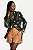 Conjunto Reversa Short + Camisa Preto Floral - Imagem 3