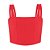 Cropped NV Modelo Vera Vermelho/Laranja - Imagem 6
