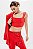Cropped NV Modelo Vera Vermelho/Laranja - Imagem 4