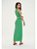 Vestido Midi VIX Verde Modelo Gracie - Imagem 2