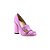 Sapato Gucci Mocassim Salto Alto Rosa - Imagem 2