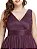 Vestido Bhava Plus Size Vinho - Imagem 2