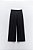 Calça Pantalona Zara Azul Marinho Risca de Giz Modelo Boxer - Imagem 6