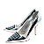 Scarpin Dior Prata com Escudo - Imagem 3