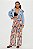 Calça NV Modelo Gaya Pantalona Seda Estampa - Imagem 1