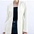 Blazer Zara Branco Sem Lapela - Imagem 3
