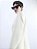 Blazer Zara Branco Sem Lapela - Imagem 4
