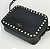 Bolsa Valentino Modelo The Rockstud Pequena Preto - Imagem 4
