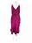 Vestido Cris Barros Rosa Botões Laterais - Imagem 1