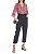Blusa Ateen Estampa Kiara Lurex - Imagem 1