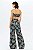 Top NV Preto Estampado Modelo Miranda Floral Liberty - Imagem 4