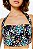 Blusa NV Modelo Cropped Miranda Floral Liberty Preto - Imagem 1