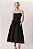 Vestido Midi Andrea Marques Preto Sem Alças - Imagem 4