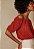 Blusa Maria Filó Modelo Cropped Ombro a Ombro Laise Vinho - Imagem 2