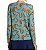 Blusa Le Lis Blanc Azul Tricot Estampa Bananas - Imagem 2