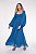 Vestido Cris Barros Azul Modelo Molina - Imagem 4