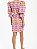 Vestido Adriana Degreas Modelo Lipstick Curto Mangas Bufantes Estampa Batons - Imagem 4