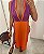 Saída de Praia Adriana Degreas Linho Modelo Curves Laranja e Roxo - Imagem 2