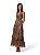 Vestido Ever New Petite Cobre Metalizado - Imagem 2