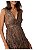 Vestido Ever New Petite Cobre Metalizado - Imagem 3