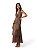 Vestido Ever New Petite Cobre Metalizado - Imagem 1