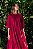 Vestido Andrea Marques Longo Vermelho Algodão - Imagem 1