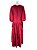 Vestido Andrea Marques Longo Vermelho Algodão - Imagem 3