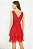 Vestido Ateen Curto Vermelho com Fios de Lurex - Imagem 4