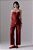 Blusa Andrea Marques Modelo Corselet Alfaiataria Bordeaux - Imagem 3