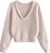 Cropped Zara Offwhite de Tricot com Pérolas na Gola - Imagem 6