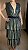 Conjunto Body + Saia Babado Lurex Dourado - Imagem 2