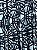 Vestido Bobô Estampa Azul e Preto - Imagem 5