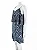 Vestido Bobô Estampa Azul e Preto - Imagem 7