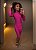 Vestido Bhava Rosa Bandagem - Imagem 4