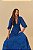 Vestido Farm Azul Modelo Coqueiro Tropical - Imagem 2