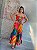 Vestido Farm Modelo Cropped Luiza Estampado Tomara que Caia Algodão - Imagem 9