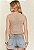 Cropped Zara Dourado de Tricô com Franjas - Imagem 4