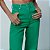 Calça Zara Jeans Wide Leg Verde - Imagem 2