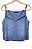 Blusa Mixed Azul Jeans - Imagem 1