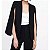 Blazer Zara Modelo Capa Preto - Imagem 1