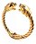 Pulseira Felino Dourada - Imagem 1