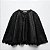 Blusa Zara Preta Couro Sintético - Imagem 2