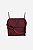 Blusa Cris Barros Modelo Top Hebe Vinho - Imagem 5