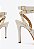 Sandália Schutz Modelo Courtney Spikes Salto Alto Branco - Imagem 5