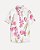 Camisa Reserva Manga Curta Estampa Floral Rosa Fundo Branco - Imagem 1