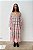 Vestido Zara Offwhite Estampa Rosa - Imagem 2