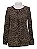Blusa Animale Animal Print Lurex - Imagem 1