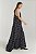 Vestido NV Preto Modelo Carla Estampa Argile - Imagem 3