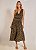 Vestido Le Lis Blanc Animal Print Modelo Dominique de tricot - Imagem 1