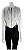 Cropped Mixed Offwhite Textura - Imagem 3